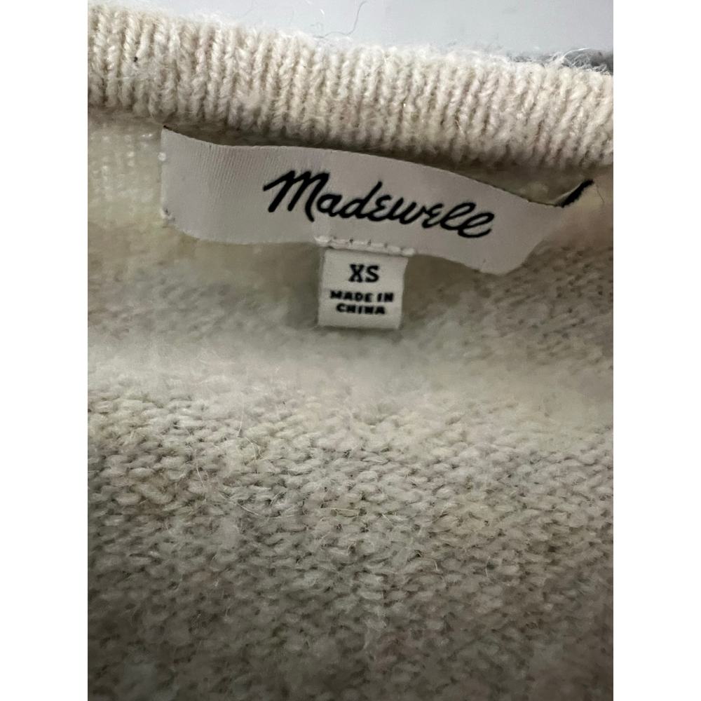 Madewell Edgewater Bubble-Sleeve Cardigan Sweater casual minimalist scandi girl - Picture 11 of 11